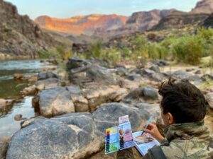 Nature Journaling the Grand Canyon