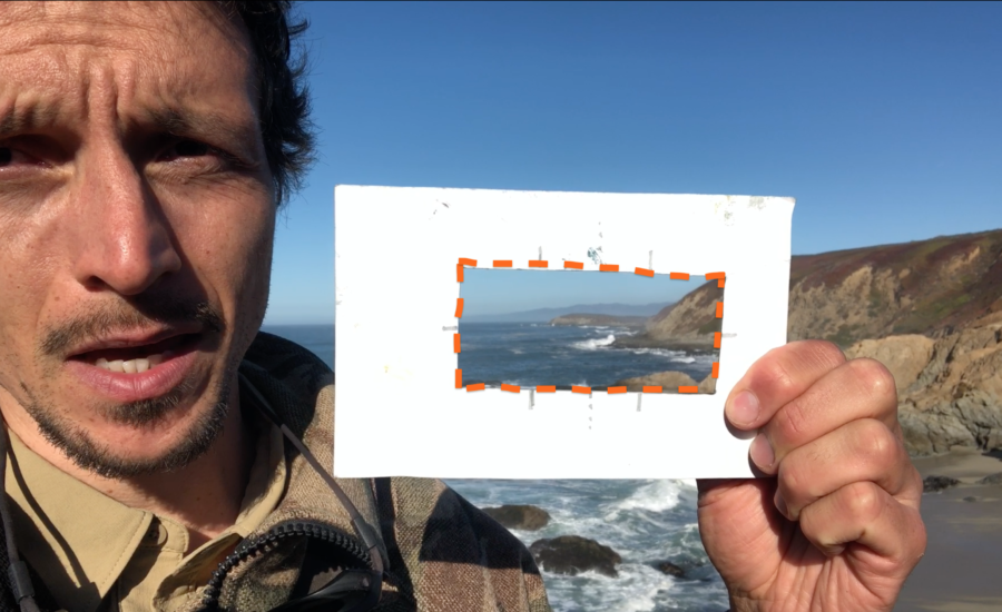 How to Use a Viewfinder for Drawing Landscapes